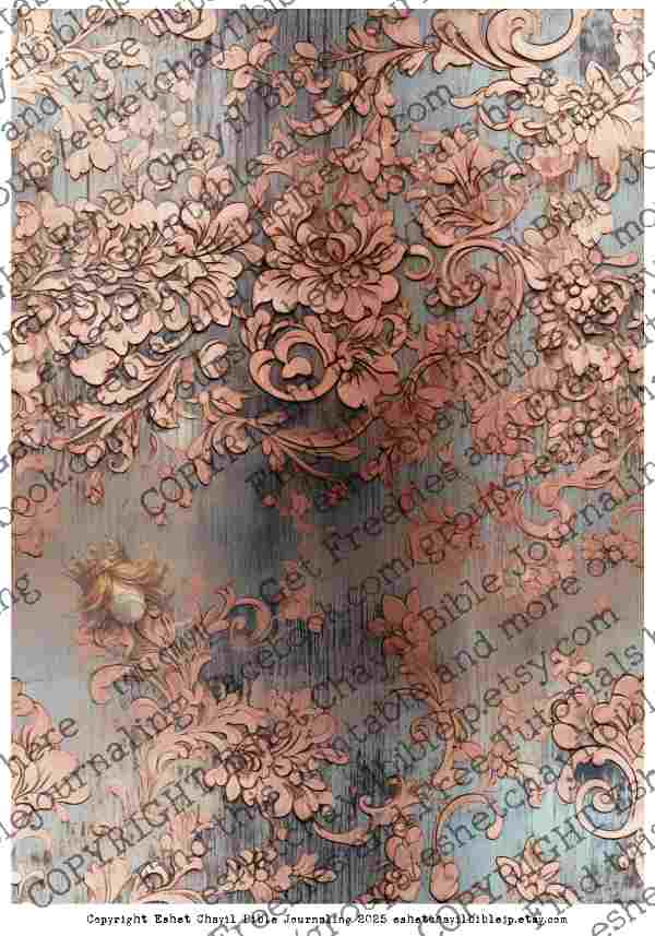 #AFFIRMATION 32 -  I am a princess, the daughter of a King 2 Corinthians 6:18  - Bible Journaling Printable