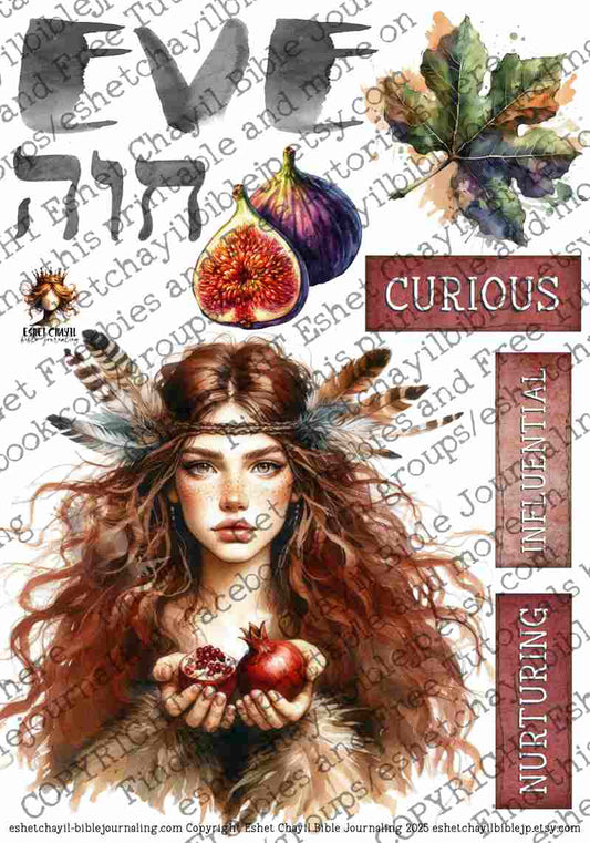 WOB PRINTABLE EVE (DETAILED FACES) - ENGLISH