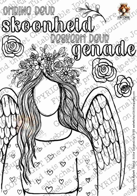 JOURNALING WITH JUANITA - BIRTHDAY CELEBRATION PRINTABLE AFRIKAANS