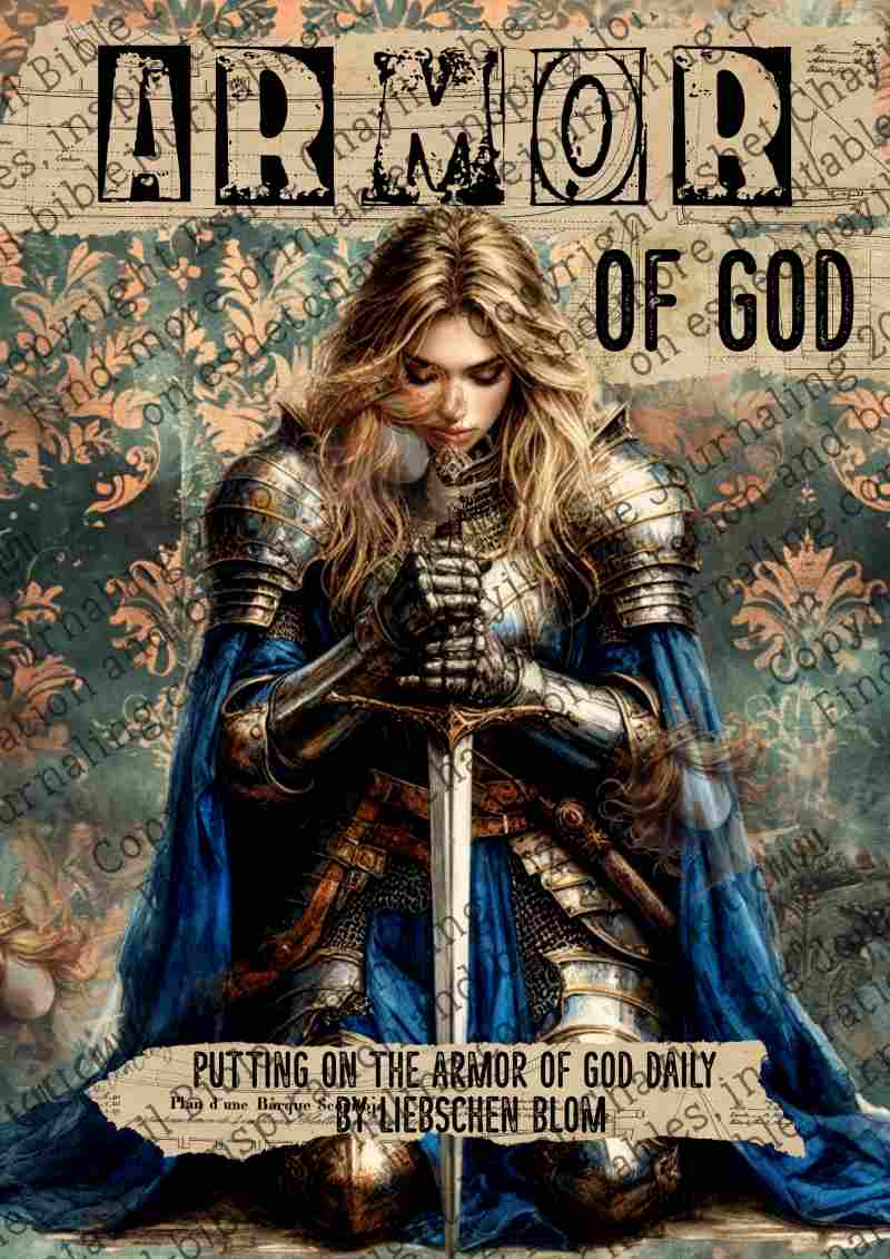 Armor of God - A Bible Study Guide and Printable Ebook, Bible Journaling, Faith Journaling, Art Journaling, Paper Art