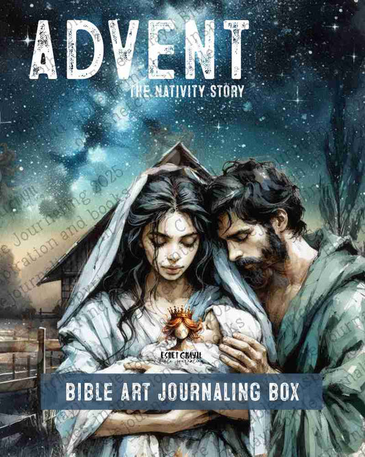 ADVENT JOURNALING BOX (DETAILED FACES) - ENGLISH