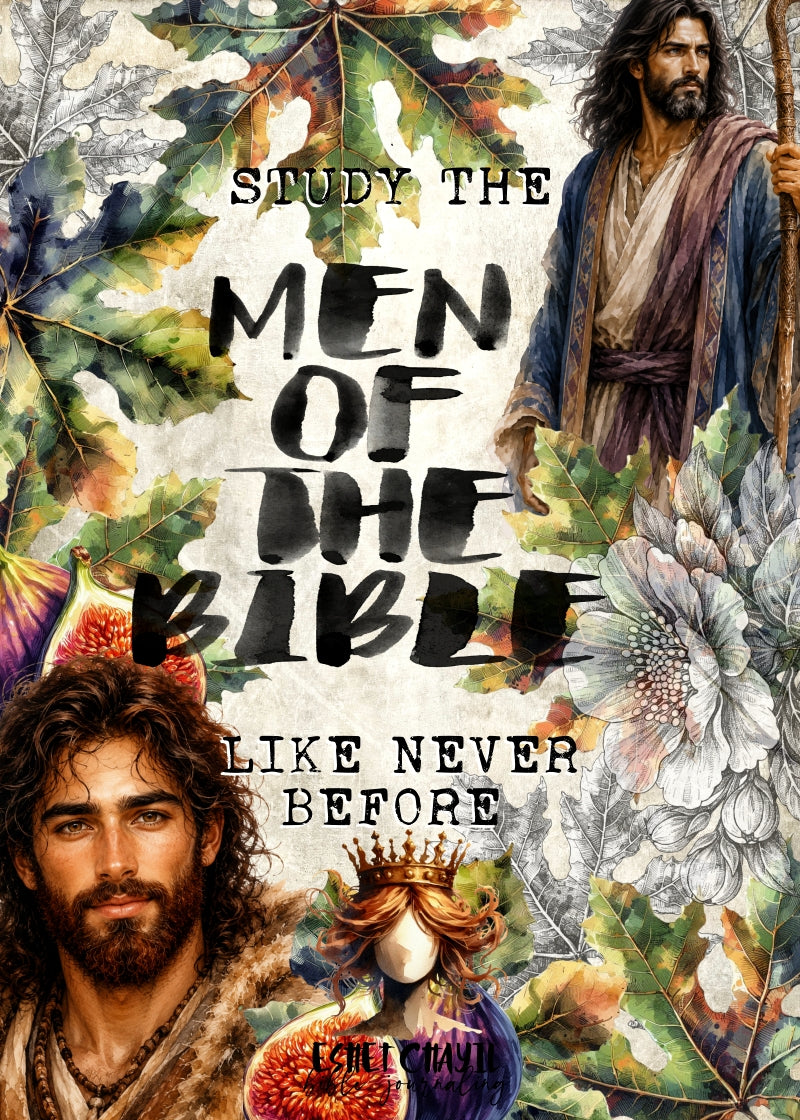 MEN OF THE BIBLE PRINTABLE BUNDLE VOL1 (DETAILED FACES) - ENGLISH