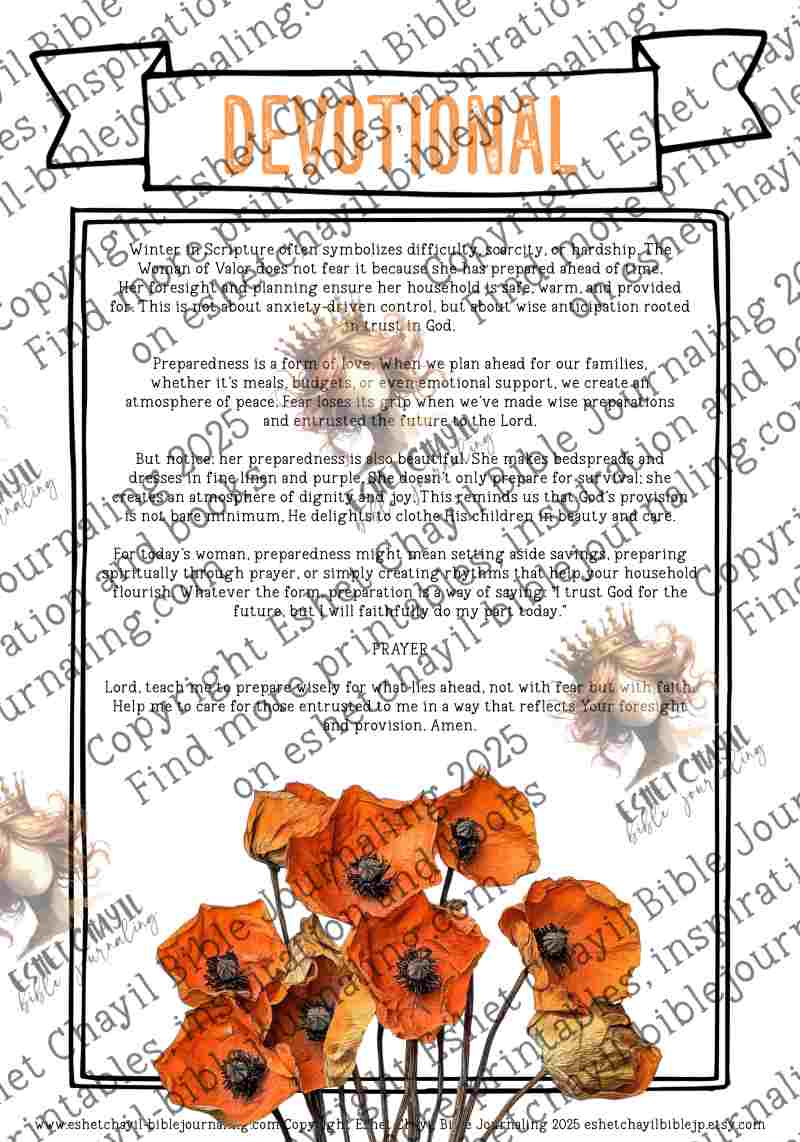 The Proverbs 31 Woman - A Bible Study Guide and Printable Ebook