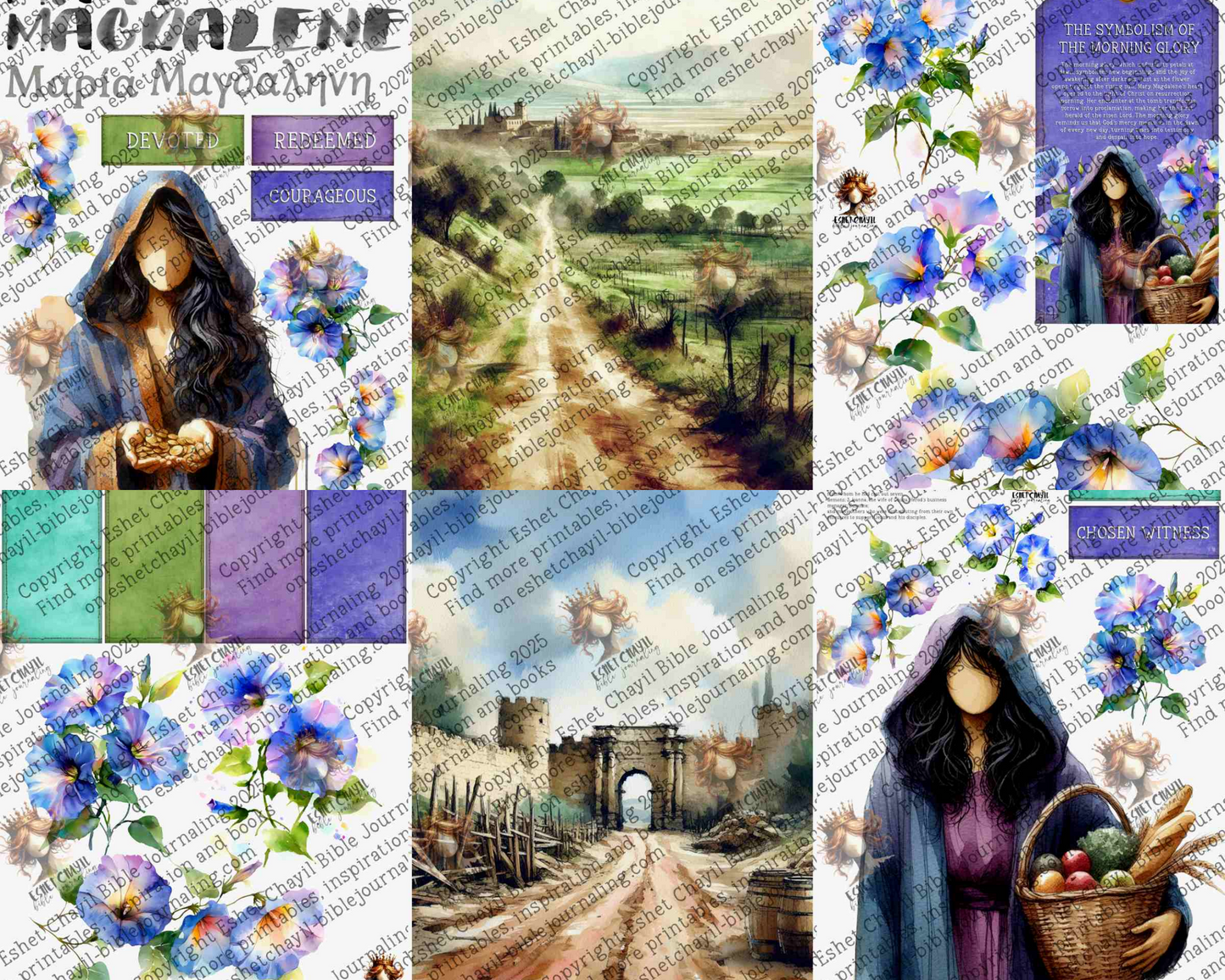 WOB PRINTABLE #36 MARY MAGDALENE (FACELESS) - ENGLISH