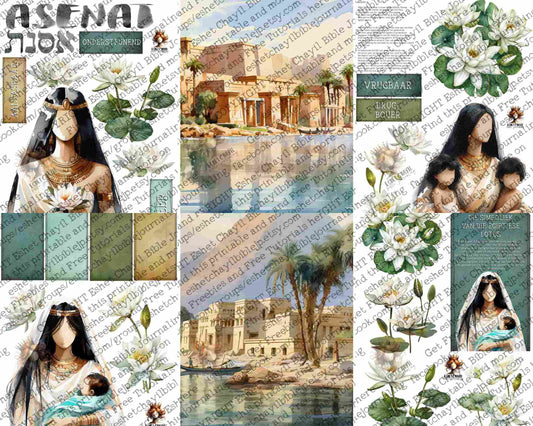 WOB PRINTABLE ASENATH (FACELESS) - AFRIKAANS