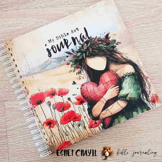 #BIBLE ART JOURNAL - GUARD YOUR HEART  - ENGLISH