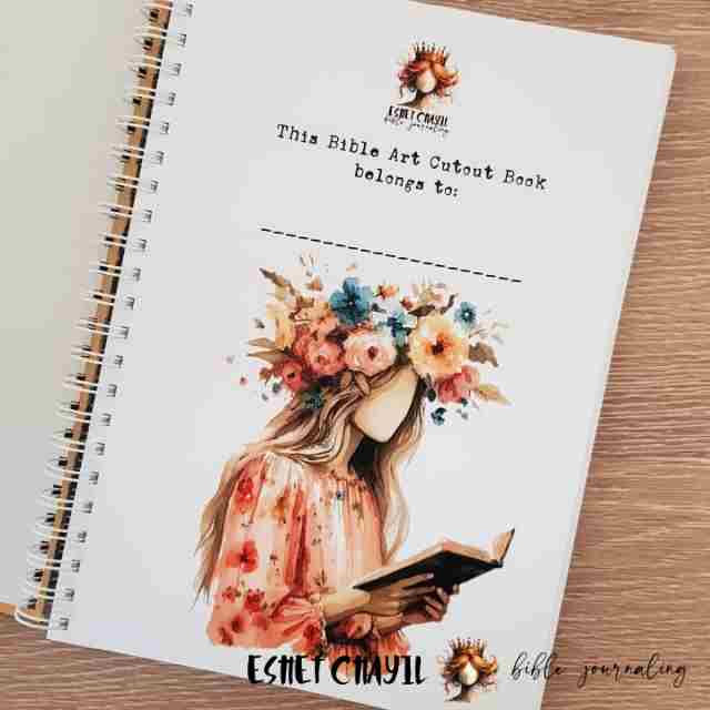 #BIBLE ART CUTOUT BOOK VOLUME 1 - ENGLISH