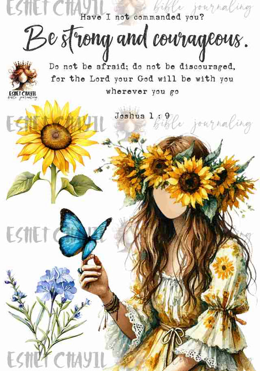 #INSPIRING BIBLE VERSES FOR 2025 - JOSHUA 1 : 9 ENGLISH