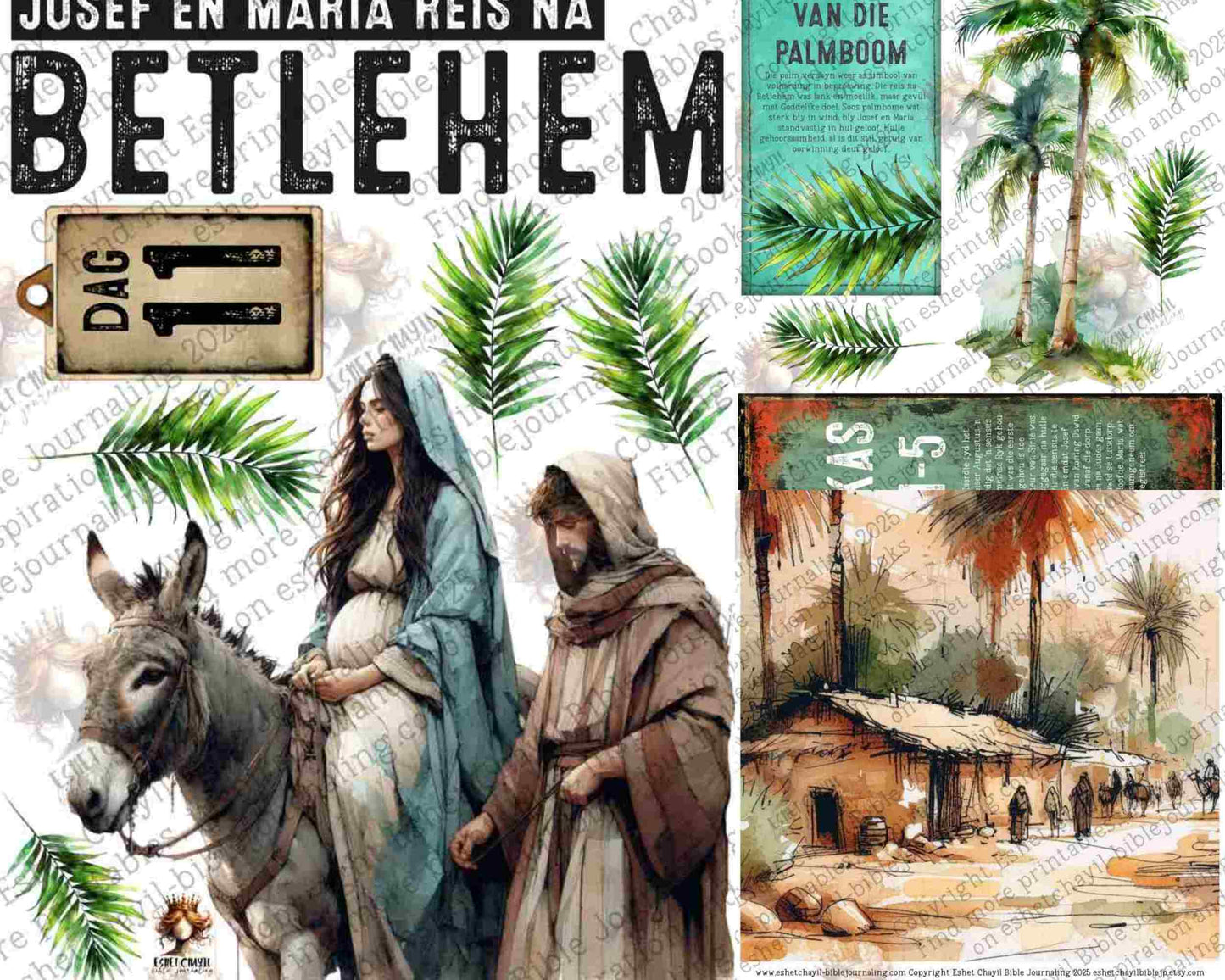 ADVENT #11 (DETAILED FACES) - AFRIKAANS