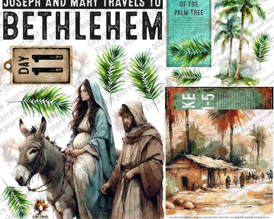 ADVENT #11 (DETAILED FACES) - ENGLISH
