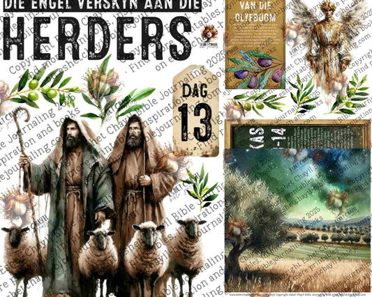 ADVENT #13 (DETAILED FACES) - AFRIKAANS
