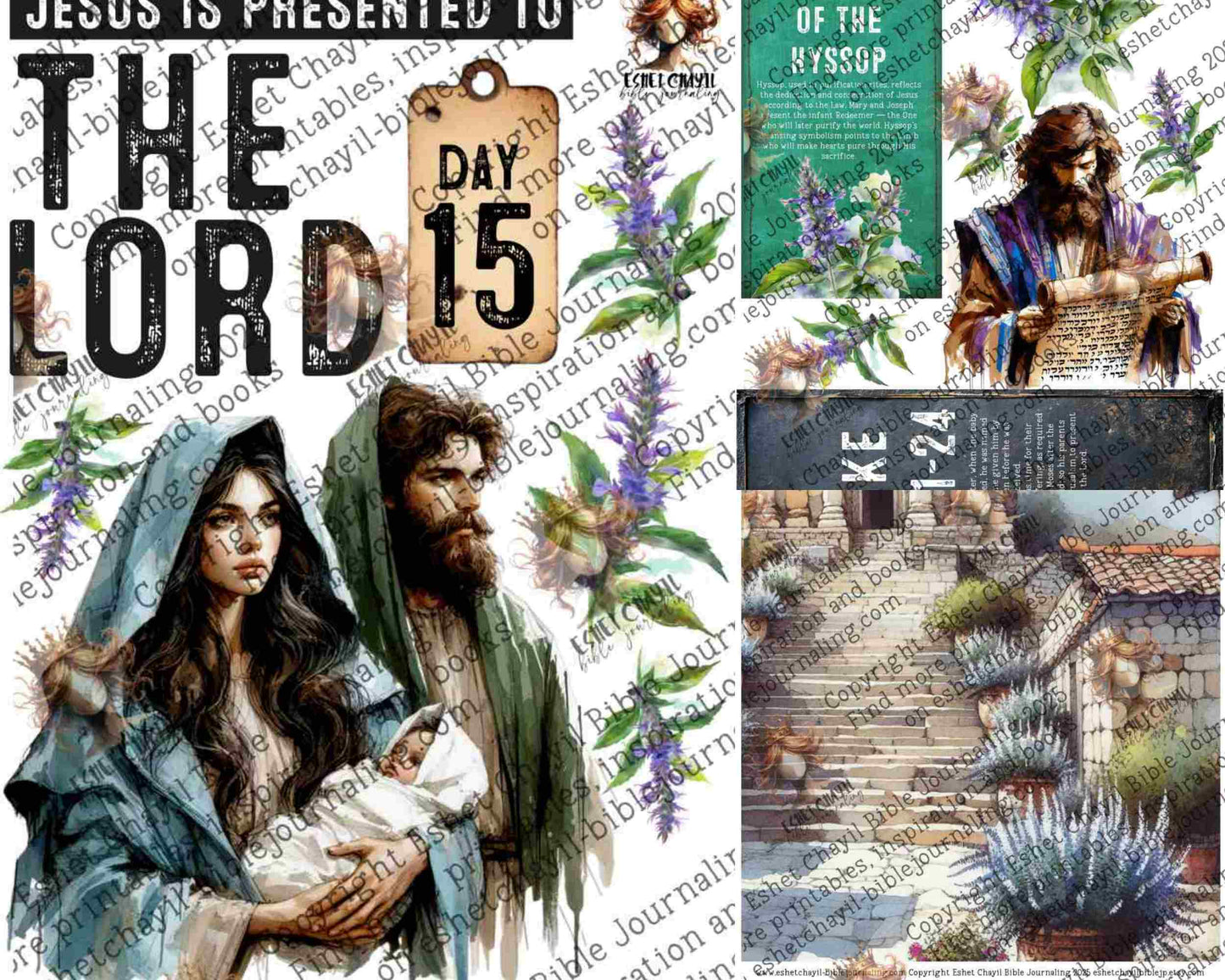 ADVENT #15 (DETAILED FACES) - ENGLISH