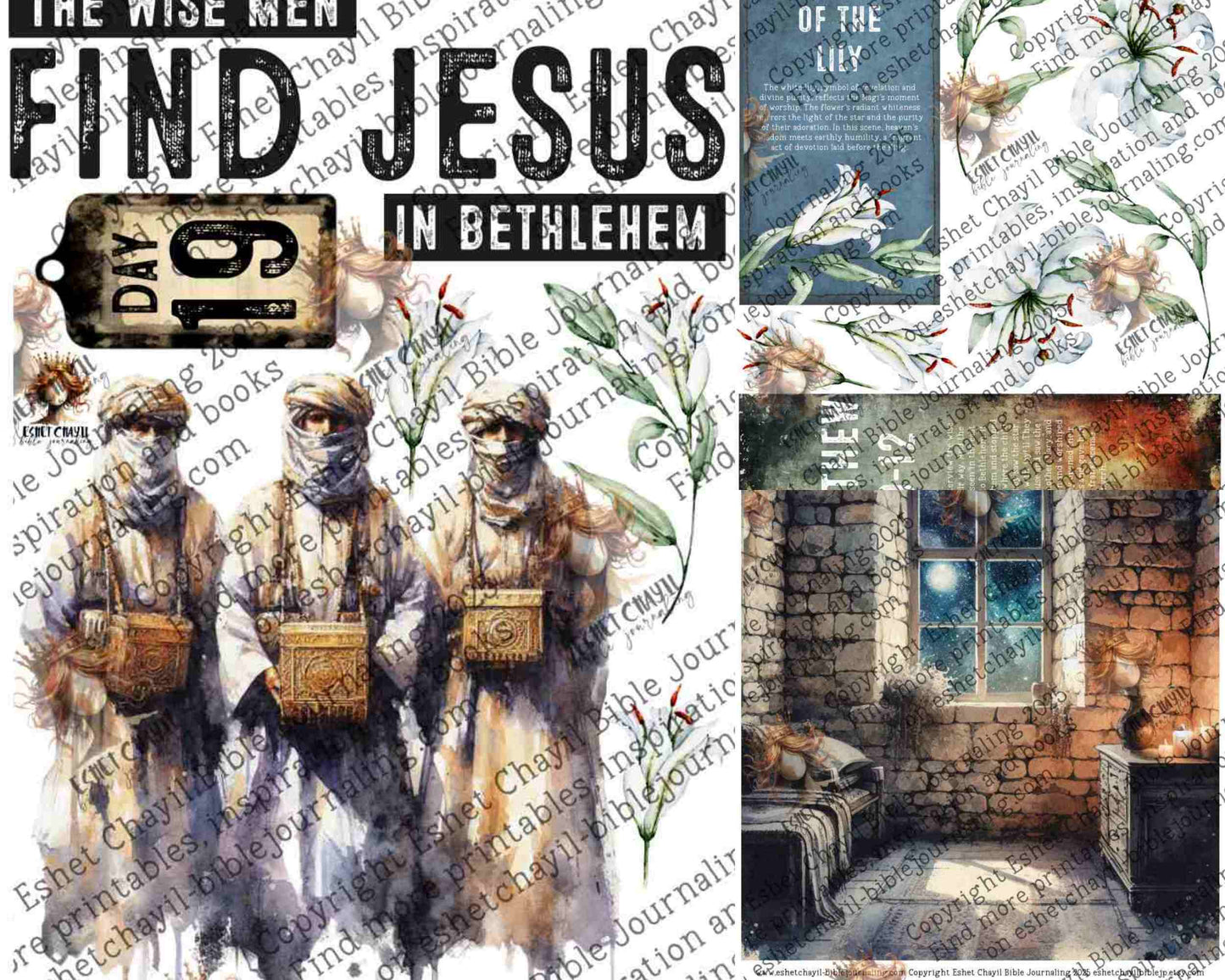 ADVENT #19 (DETAILED FACES) - ENGLISH