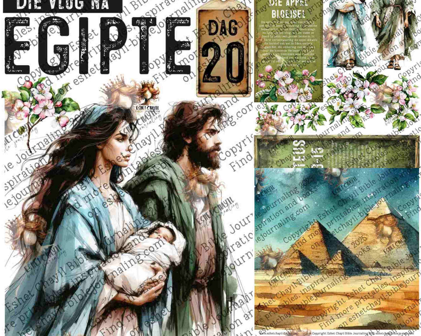 ADVENT #20 (DETAILED FACES) - AFRIKAANS