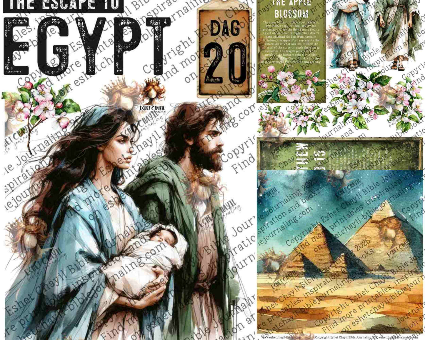 ADVENT #20 (DETAILED FACES) - ENGLISH