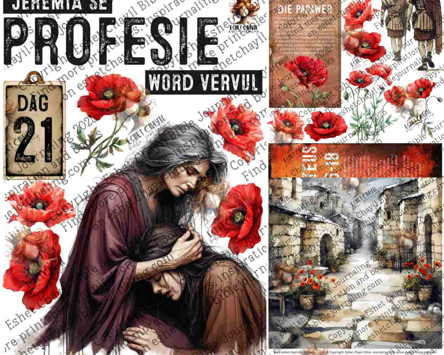 ADVENT #21 (DETAILED FACES) - AFRIKAANS