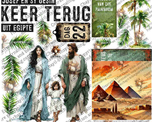 ADVENT #22 (DETAILED FACES) - AFRIKAANS