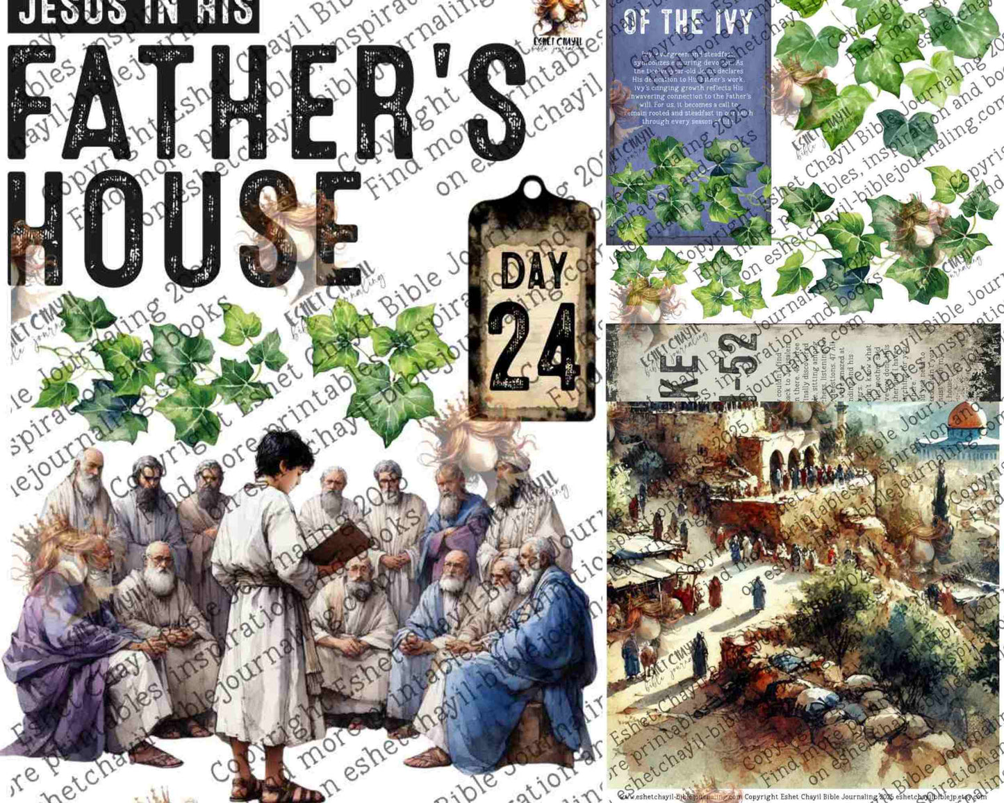 ADVENT #24 (DETAILED FACES) - ENGLISH