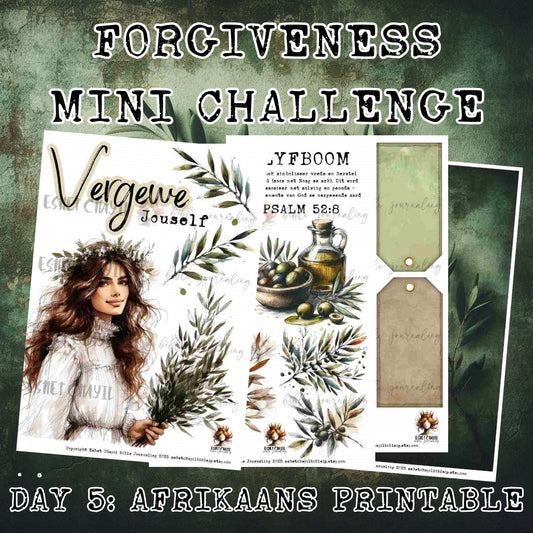 #FORGIVENESS DAY 5 - VERGEWE JOUSELF - AFRIKAANS