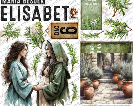 ADVENT #6 (DETAILED FACES) - AFRIKAANS