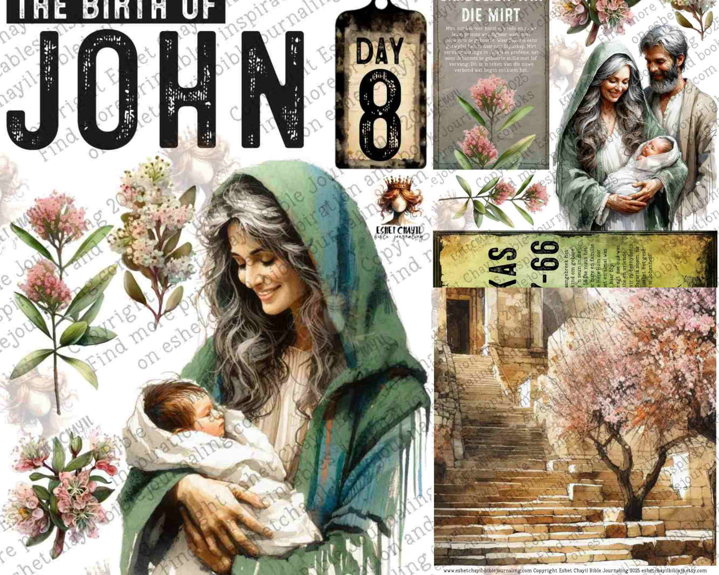 ADVENT #8 (DETAILED FACES) - ENGLISH