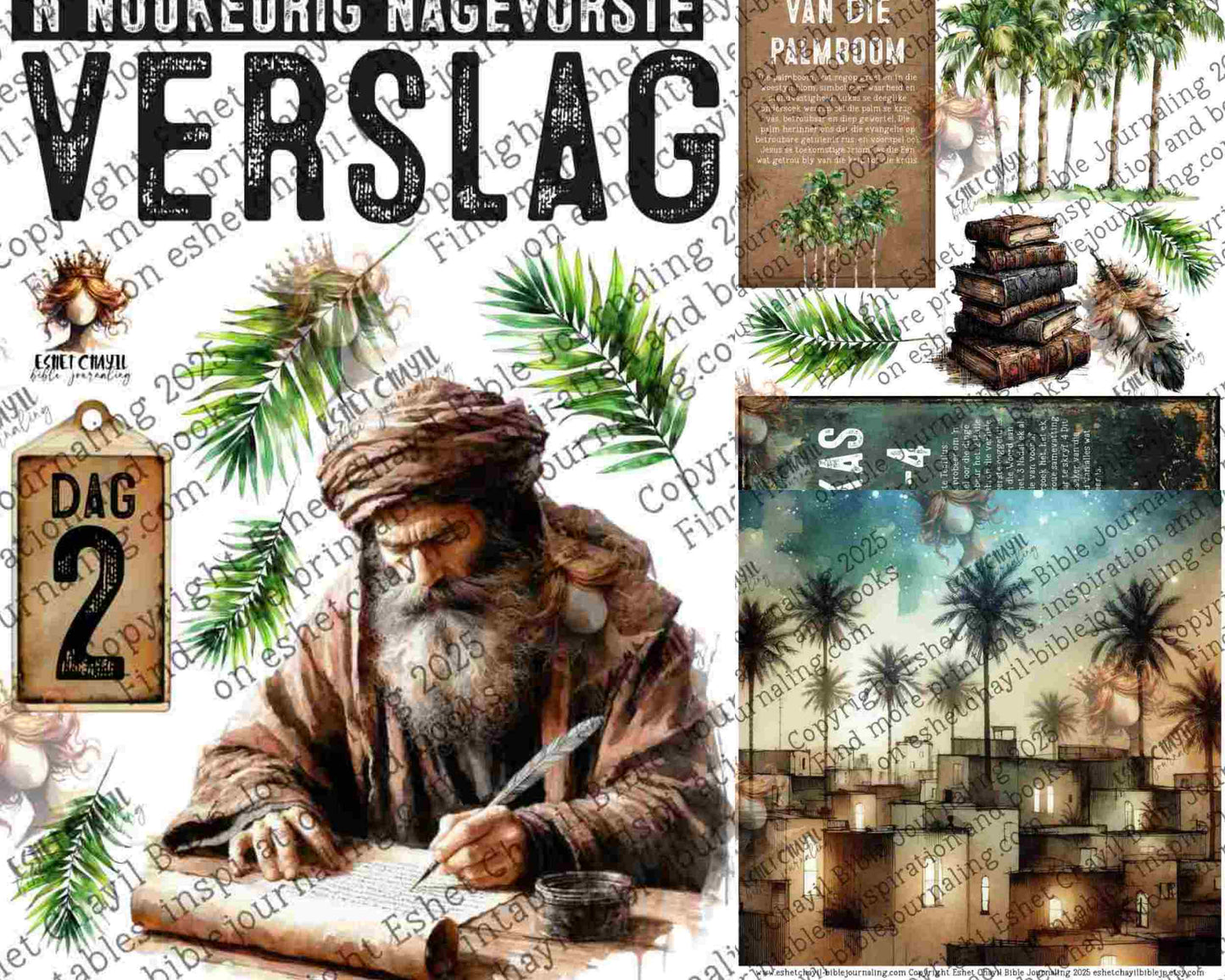 ADVENT COMPLETE DIGITAL BUNDLE (DETAILED FACES) - AFRIKAANS