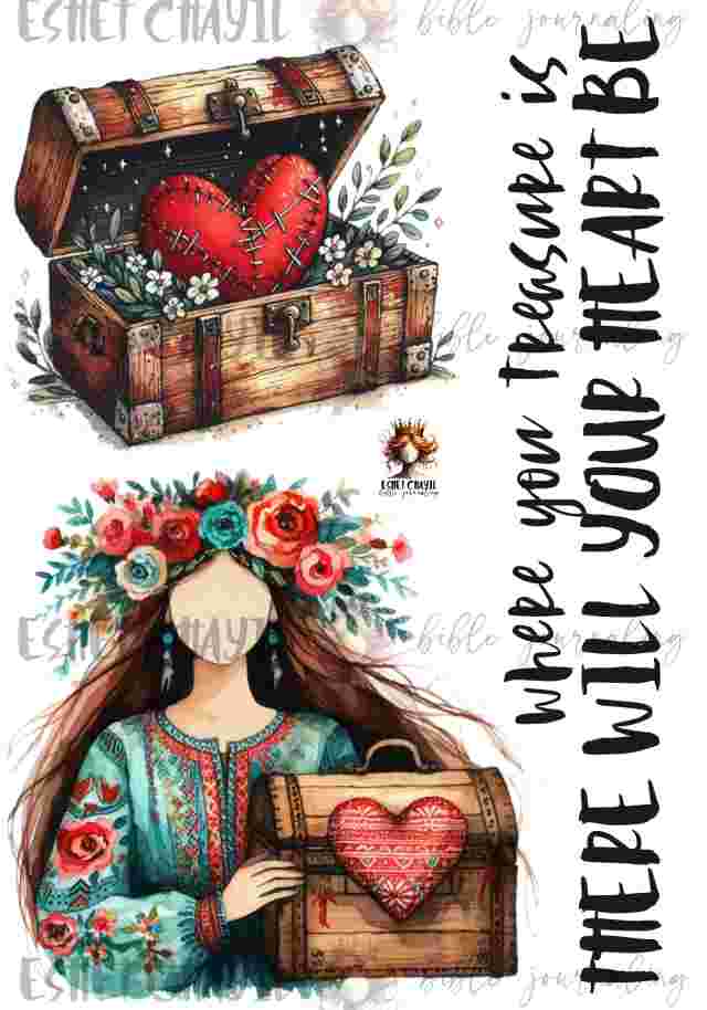 #BIBLE JOURNALING PRINTABLE - TREASURE ENGLISH