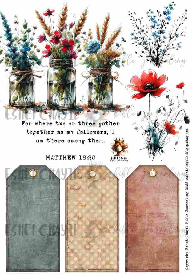 #MY FAVORITE BIBLE VERSES - GATHER - Printable and Devotional
