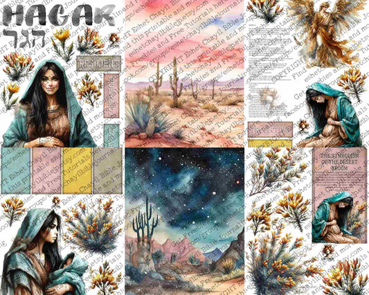 WOB PRINTABLE HAGAR (DETAILED FACES) - ENGLISH