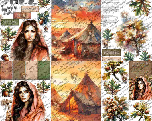 WOB PRINTABLE JAEL (DETAILED FACES) - ENGLISH