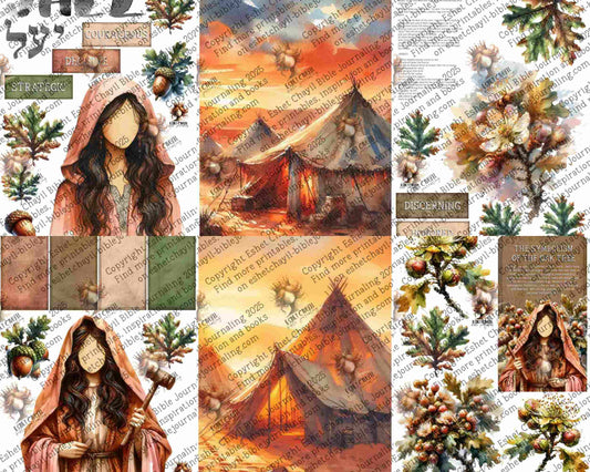 WOB PRINTABLE JAEL (FACELESS) - AFRIKAANS