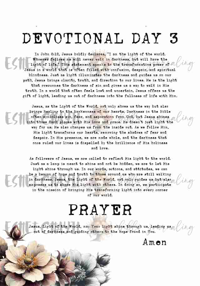 #LENT 40 Day Devotional Printable Ebook