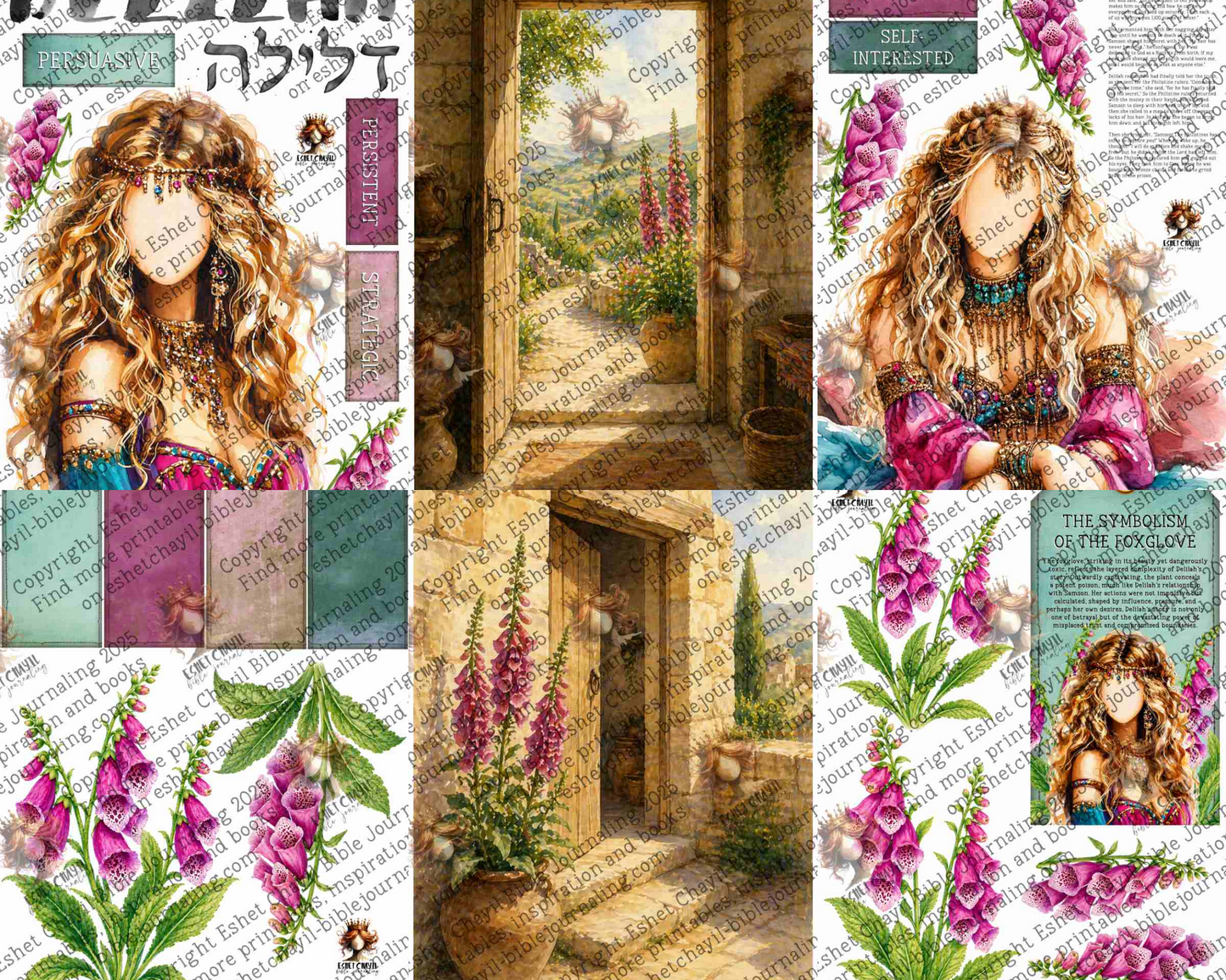 WOB PRINTABLE #N33 DELILAH (FACELESS) - ENGLISH