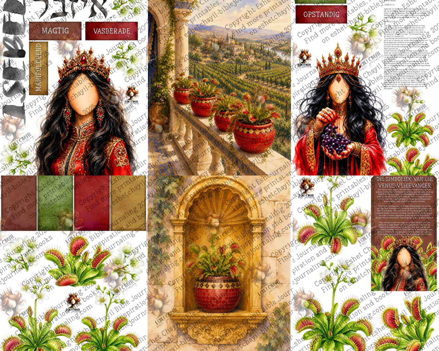 WOB PRINTABLE #N46 ISEBEL (FACELESS) - AFRIKAANS