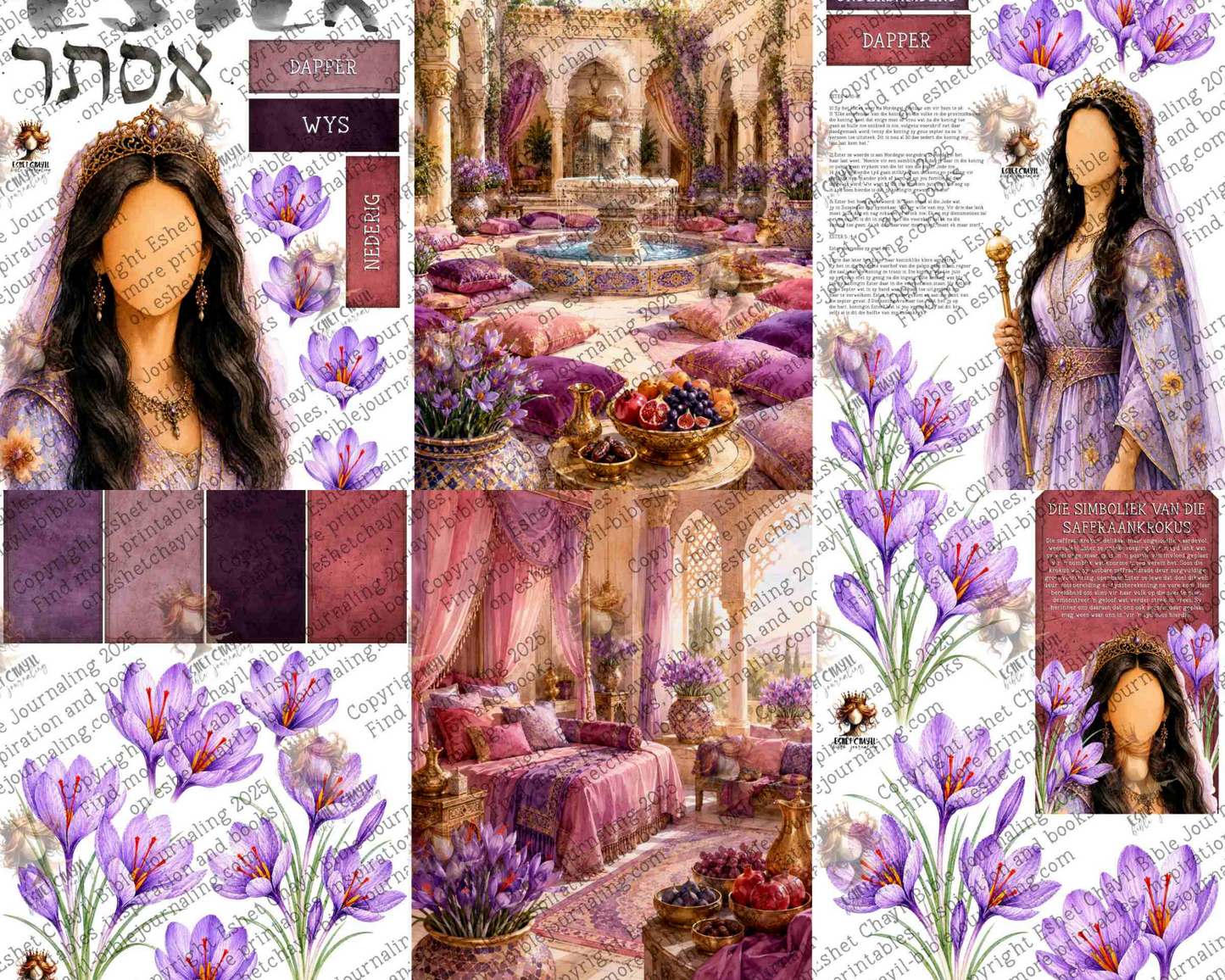 WOB PRINTABLE #N53 ESTER (FACELESS) - AFRIKAANS