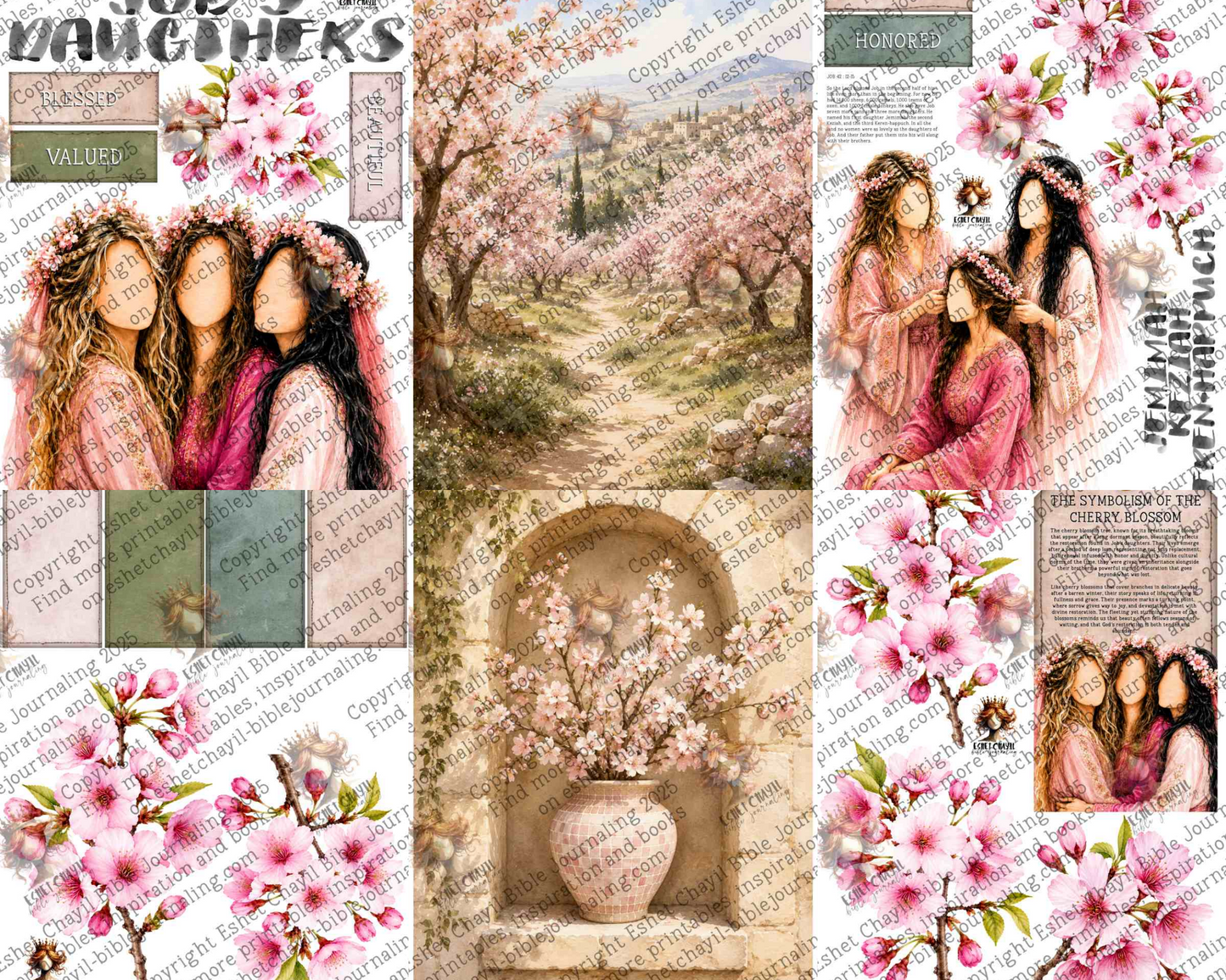 WOB PRINTABLE #N56 JOBS DAUGHTERS (FACELESS) - ENGLISH