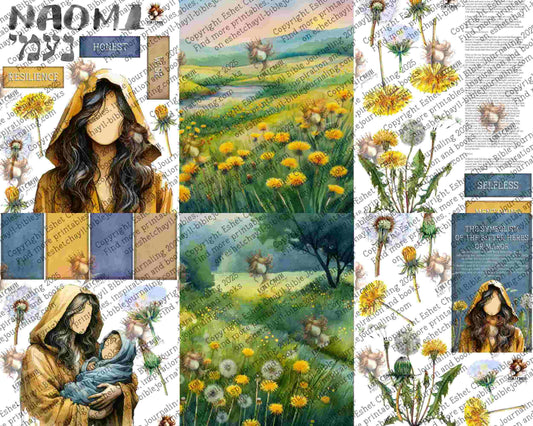 WOB PRINTABLE NAOMI (FACELESS) - ENGLISH