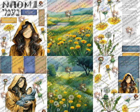 WOB PRINTABLE NAOMI (FACELESS) - AFRIKAANS