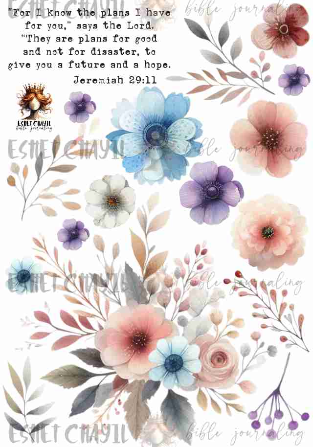 #GOD SAYS I AM BIBLE JOURNALING PRINTABLE - I AM LOVED