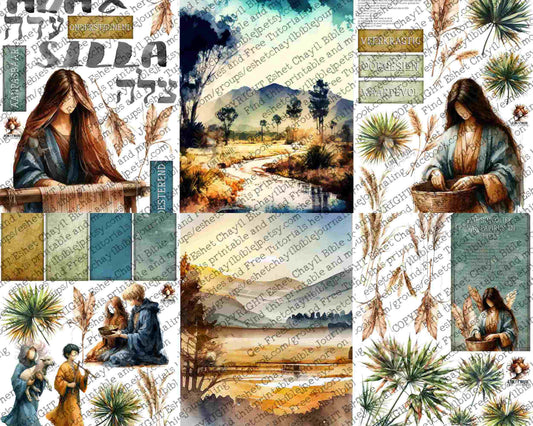 WOB PRINTABLE ADA & SILLA (FACELESS) - AFRIKAANS