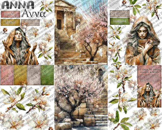 WOB PRINTABLE #35 ANNA (DETAILED FACES) - AFRIKAANS