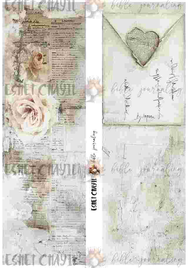 #BIBLE JOURNALING PRINTABLE - FULL HEART ENGLISH