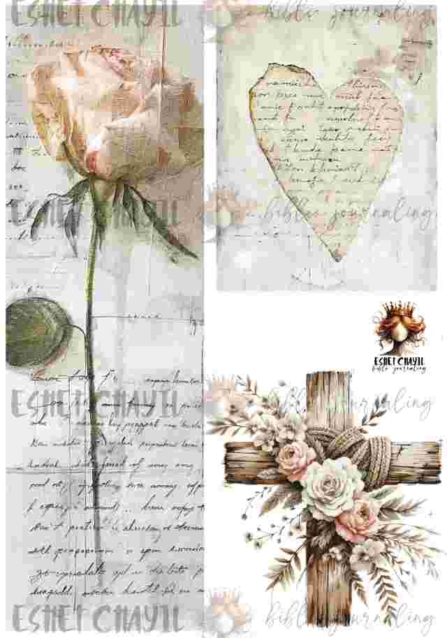 #BIBLE JOURNALING PRINTABLE - FULL HEART AFRIKAANS