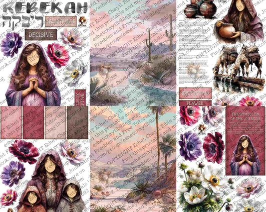 WOB PRINTABLE REBEKAH (FACELESS) - ENGLISH