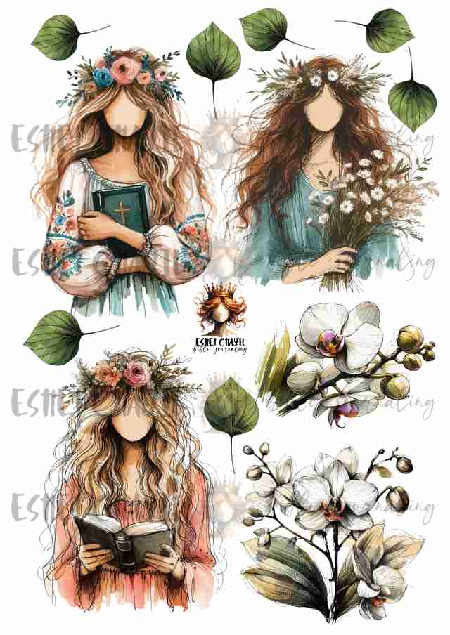 Growing in God's Garden Bible Art Cutout and Collage Book - Afrikaans