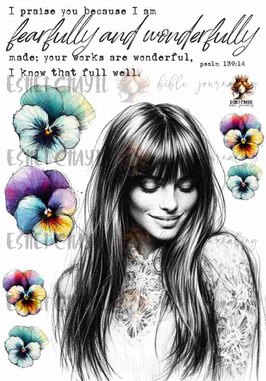 #CELEBRATING WOMAN - FEARFULLY AND WONDERFULLY MADE - ENGLISH