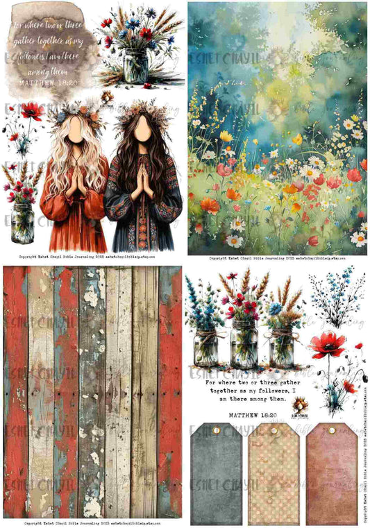 #MY FAVORITE BIBLE VERSES -  GATHER - Printable and Devotional