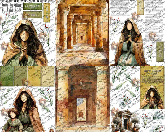 WOB PRINTABLE HANNAH (FACELESS) - ENGLISH