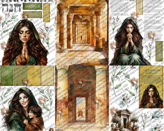 WOB PRINTABLE HANNAH(DETAILED FACES) - ENGLISH