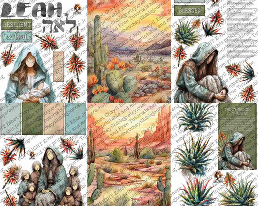 WOB PRINTABLE LEAH (FACELESS) - ENGLISH